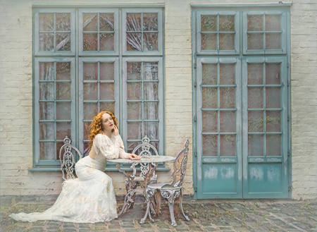 The Lady At The White Table