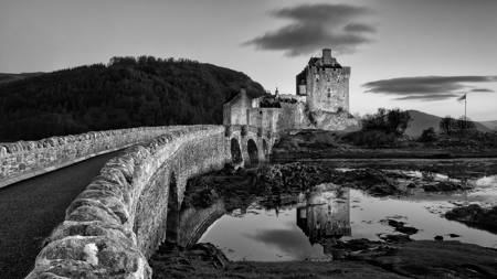Dawn Illuminates The Castle