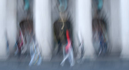 Striding Past The GPO