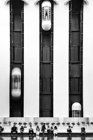 Capsule Elevator In Mono