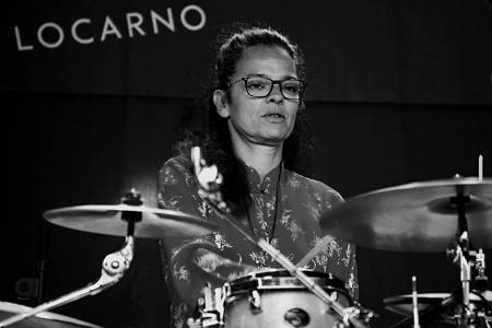 Julie On The Drums