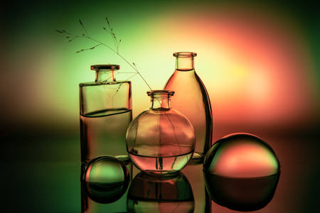 Refraction In Glass