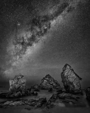 Standing Proud Under The Milky Way