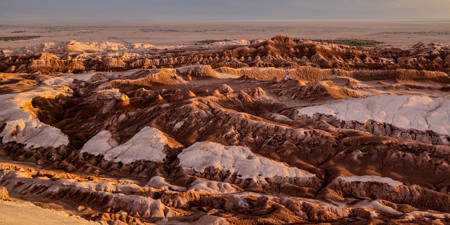 Last Light On Valle De La Luna