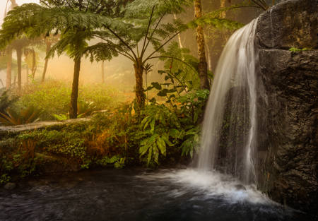 Gentle Waterfall