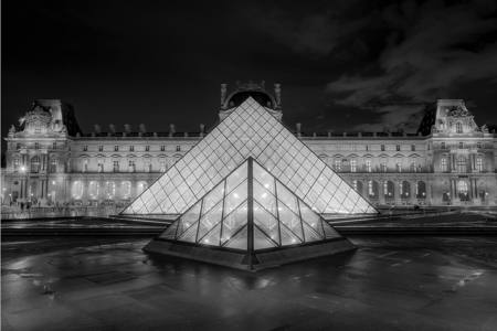 Midnight Louvre