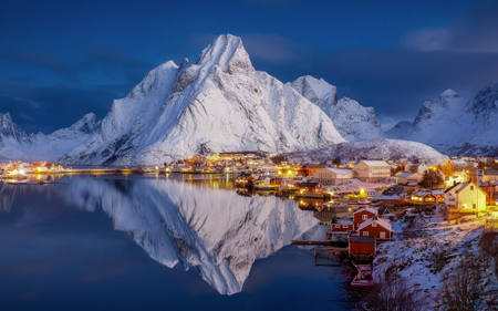 Reflection Lofoten Islands
