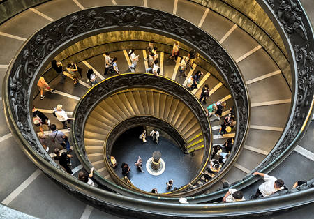 Vatican Stairs