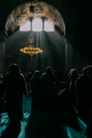 At The Mosque - Agia Sophia