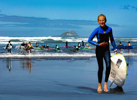 Leaving The Surf