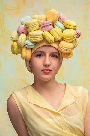 Citron Macarons