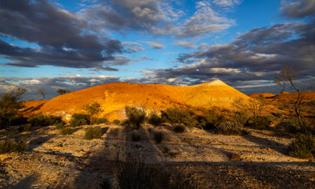 Late Sun On Painted Hills