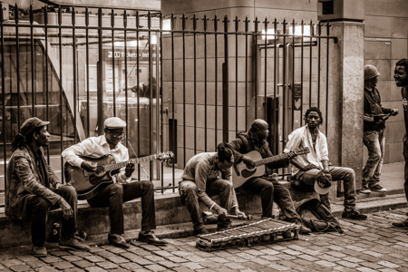 Paris Montmartre Musicians