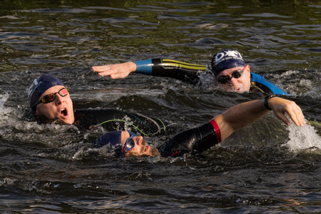 View on Lightbox Triathlon swim