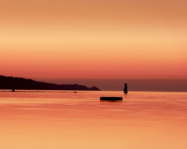 Dublin bay dawn