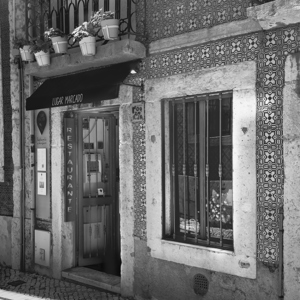 Typical local restaurant in Lisbon