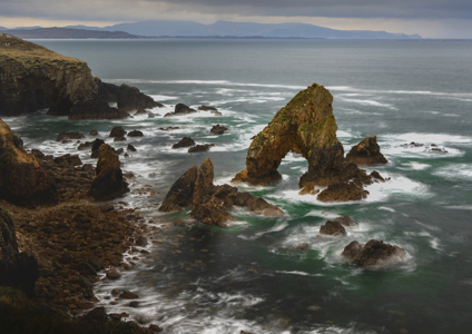 Natures sculpture at Crohy head Donegal
