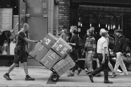 A day in the life of a delivery man