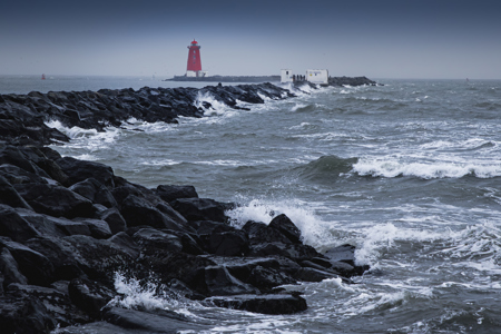 South wall at Poolbeg