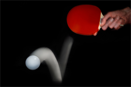 View on Lightbox Ping pong flight