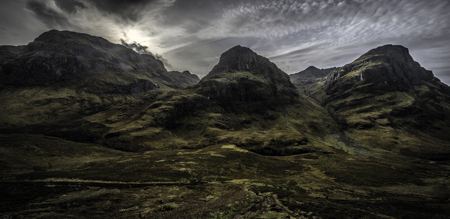 Three Sisters, Glencoe