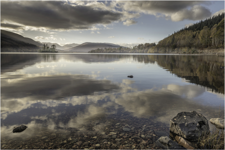 Loch Arkaig reflections