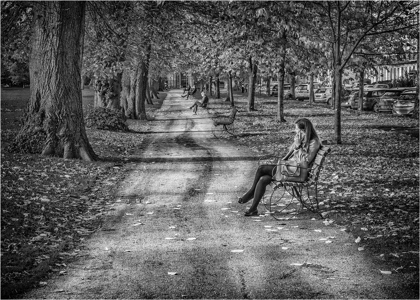 Lunch break in Montpellier gardens