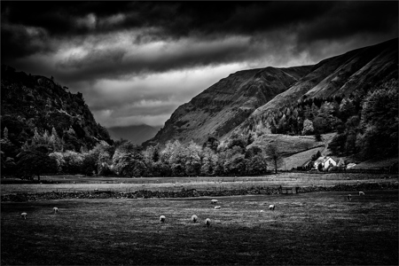 White cottage, Cumbria